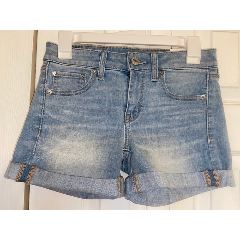 Low rise Jean shorts